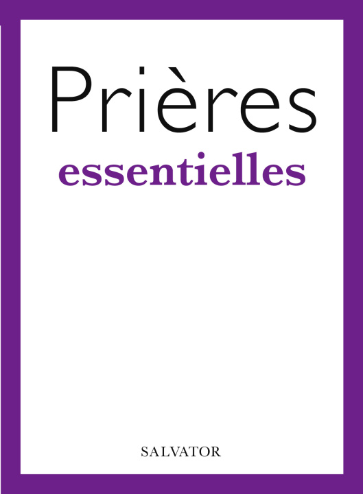 Kniha Prières essentielles Marie de Sigy