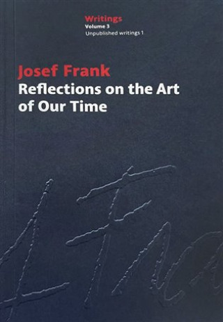 Kniha Reflections on the Art of Our Time Josef Frank