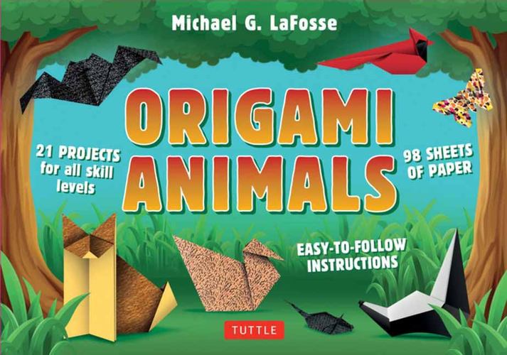 Kniha ORIGAMI ANIMALS KIT LAFOSSE MICHAEL G