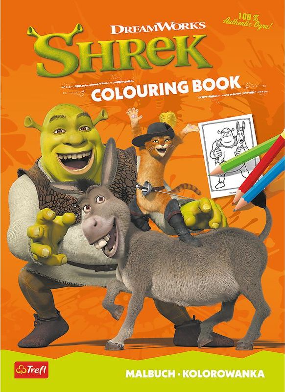 Kniha Shrek. Kolorowanka. Malbuch. Colouring book Opracowanie zbiorowe