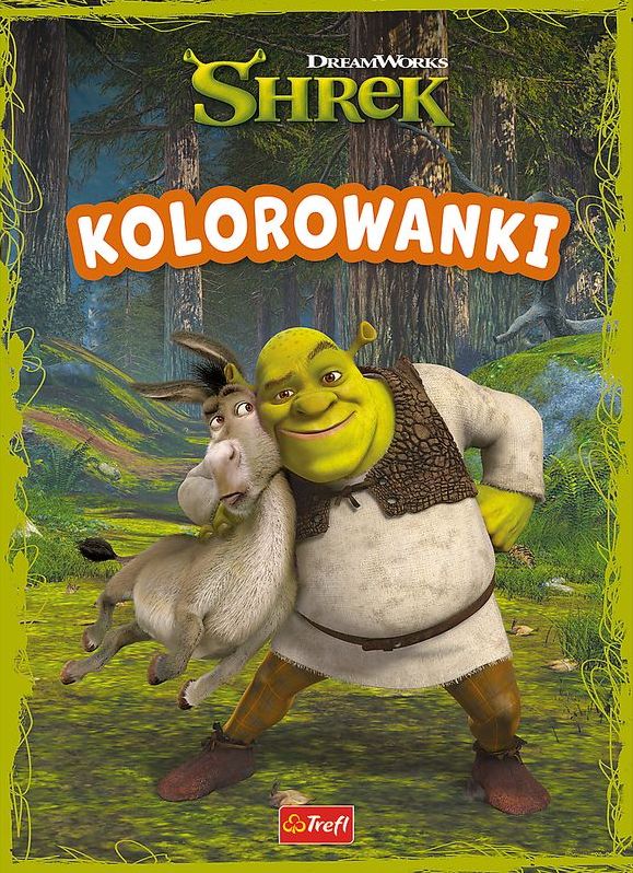 Buch Shrek. Kolorowanki Opracowanie zbiorowe
