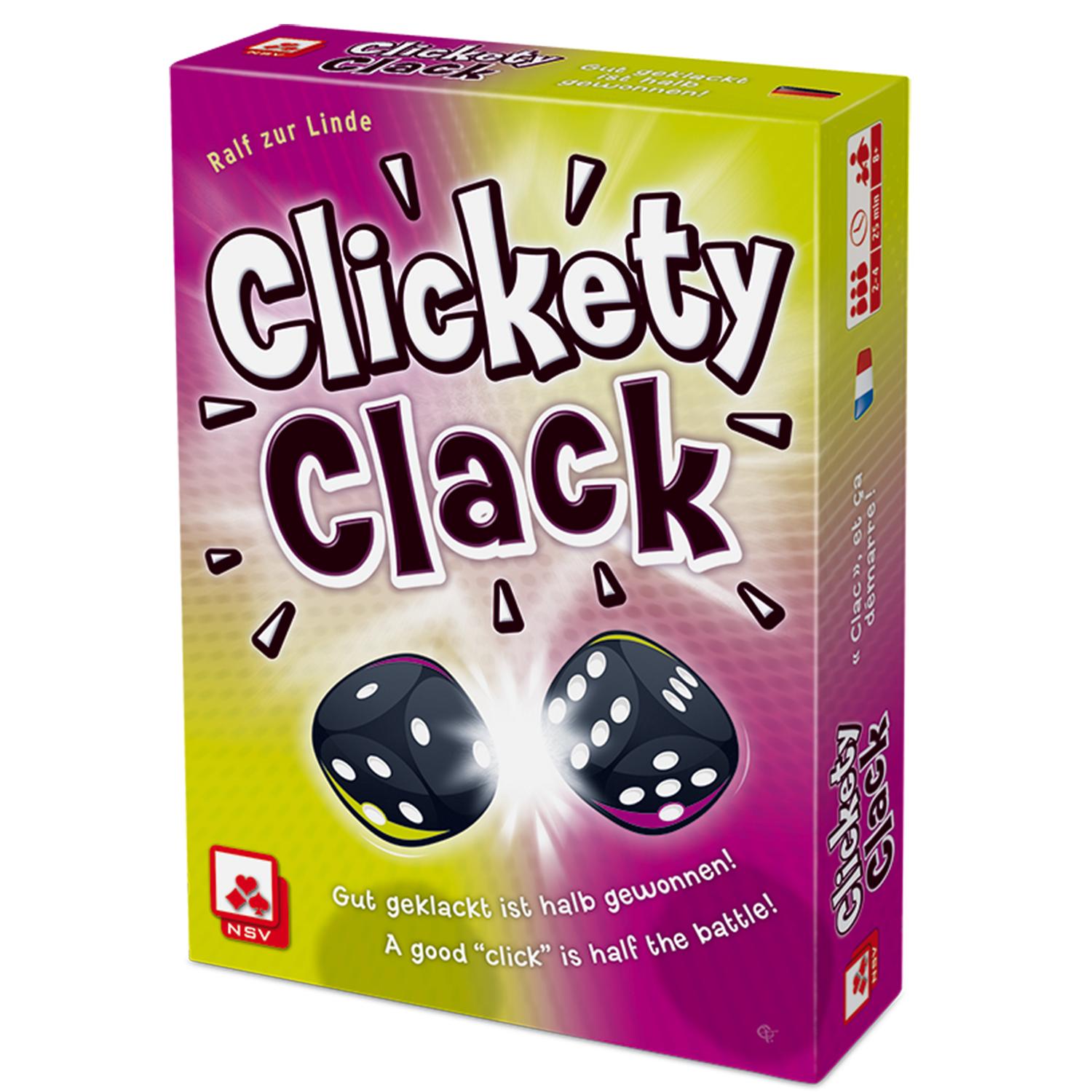 Hra/Hračka CLICKETY CLACK NSV - Nürnberger Spielkarten Verlag