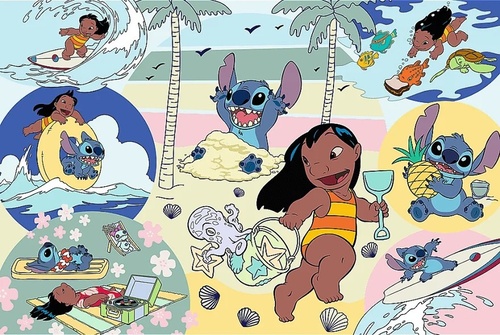 Hra/Hračka Puzzle Stitch jede 160 dílků 