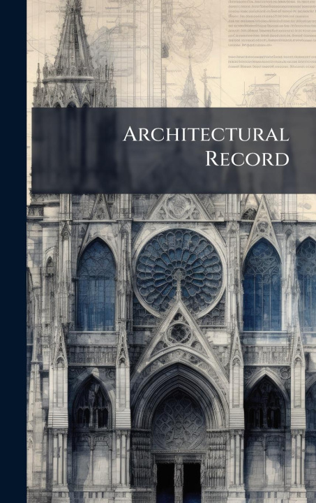 Kniha Architectural Record 