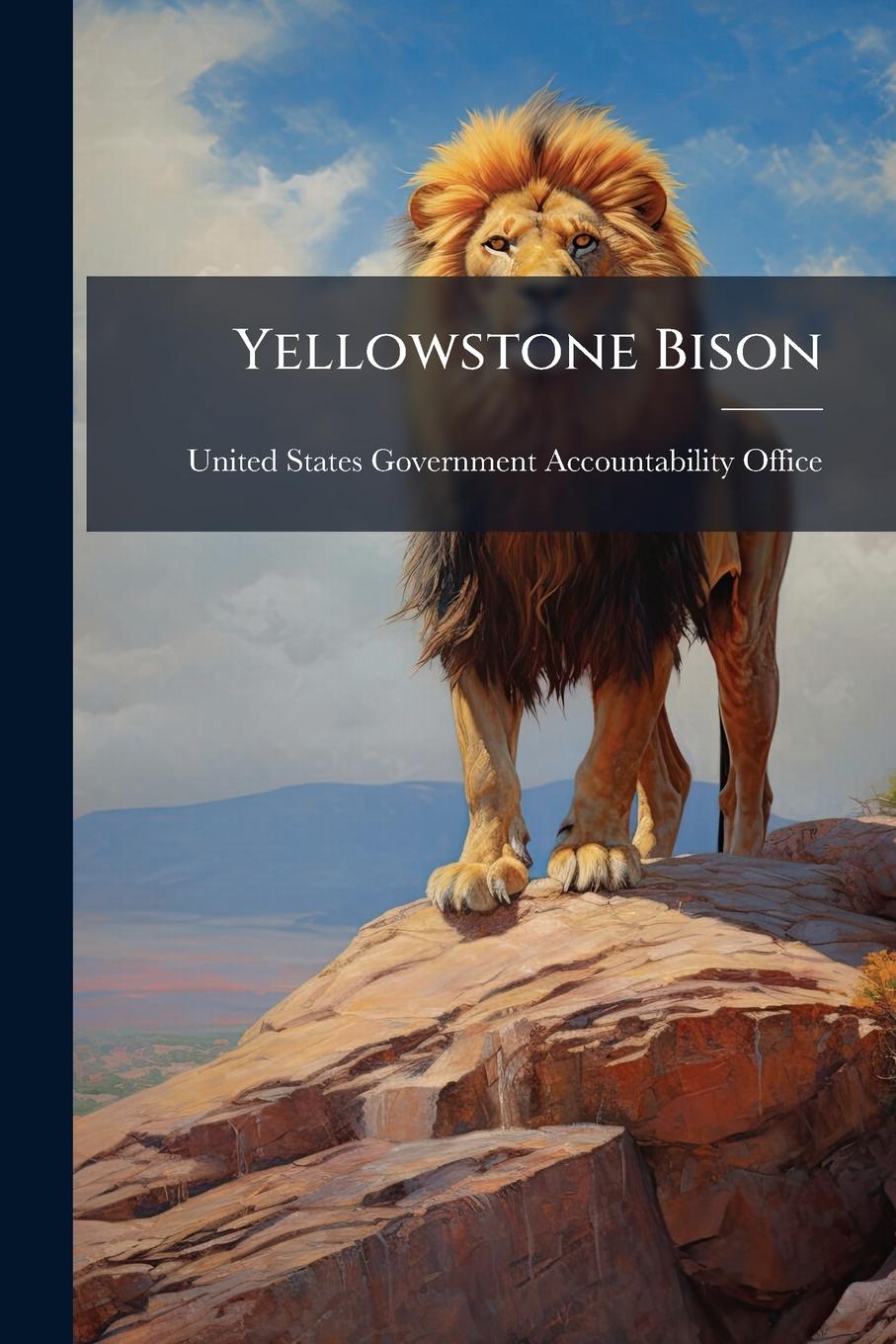 Kniha Yellowstone Bison 