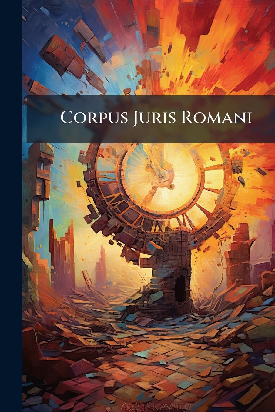 Kniha Corpus Juris Romani 
