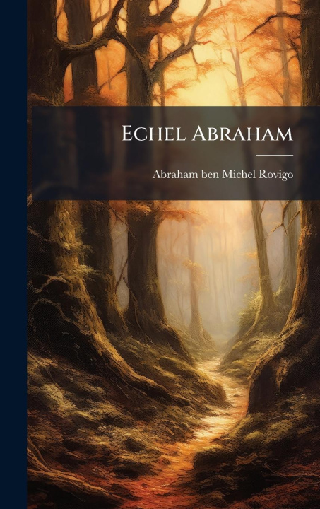 Kniha Echel Abraham 