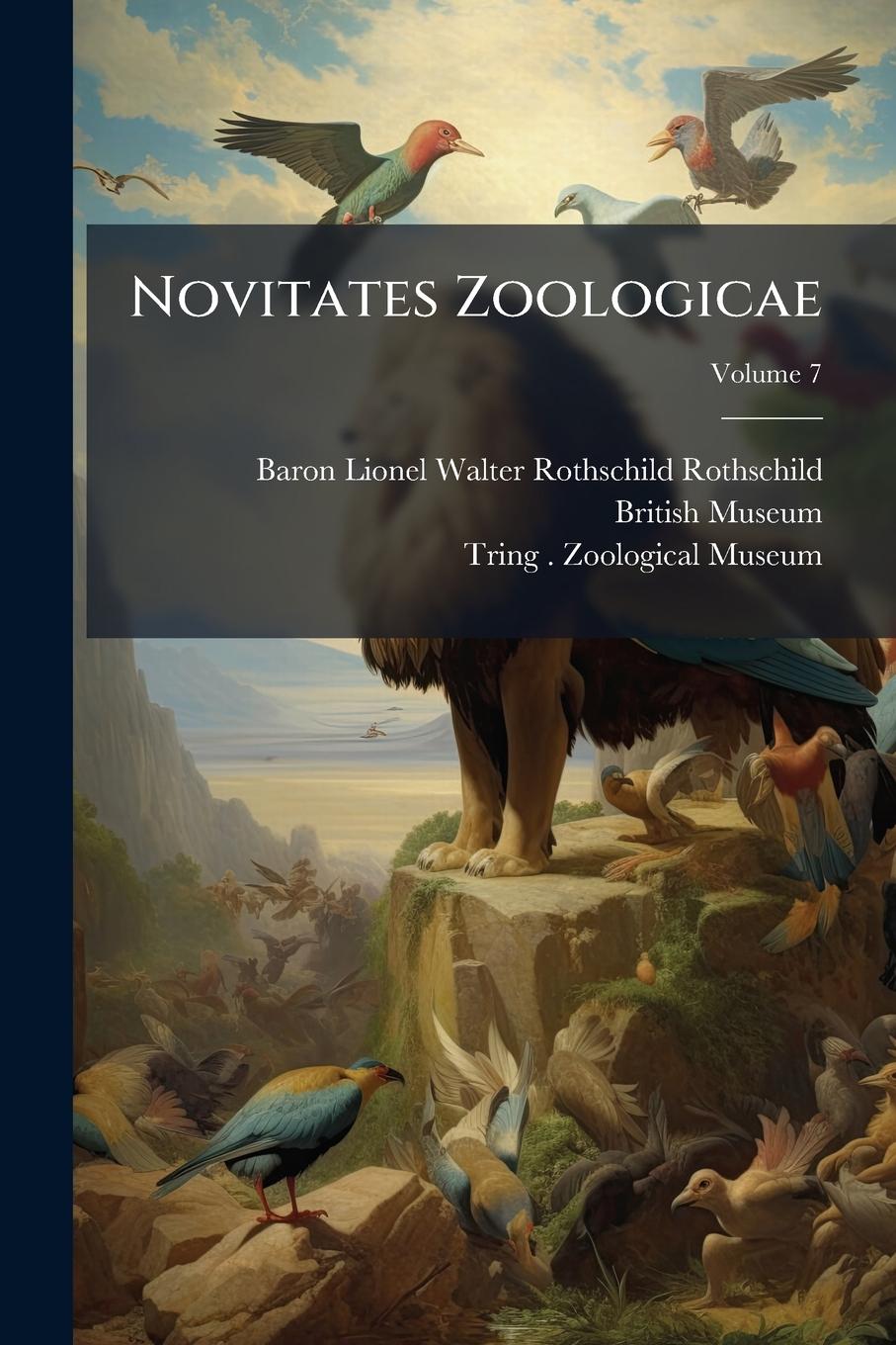 Kniha Novitates Zoologicae 
