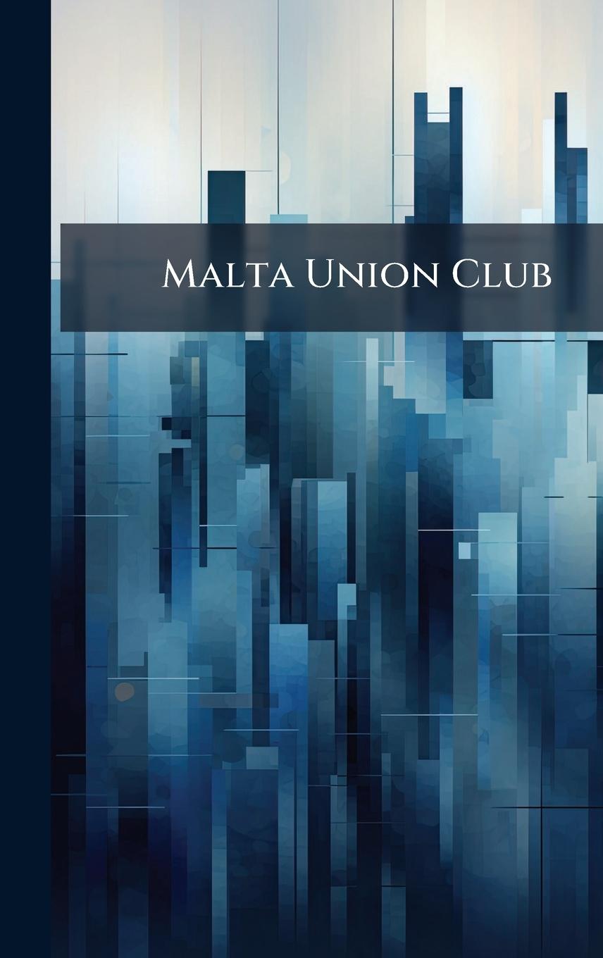 Книга Malta Union Club 
