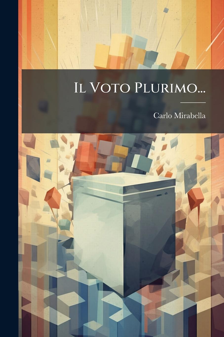 Kniha Il Voto Plurimo... 