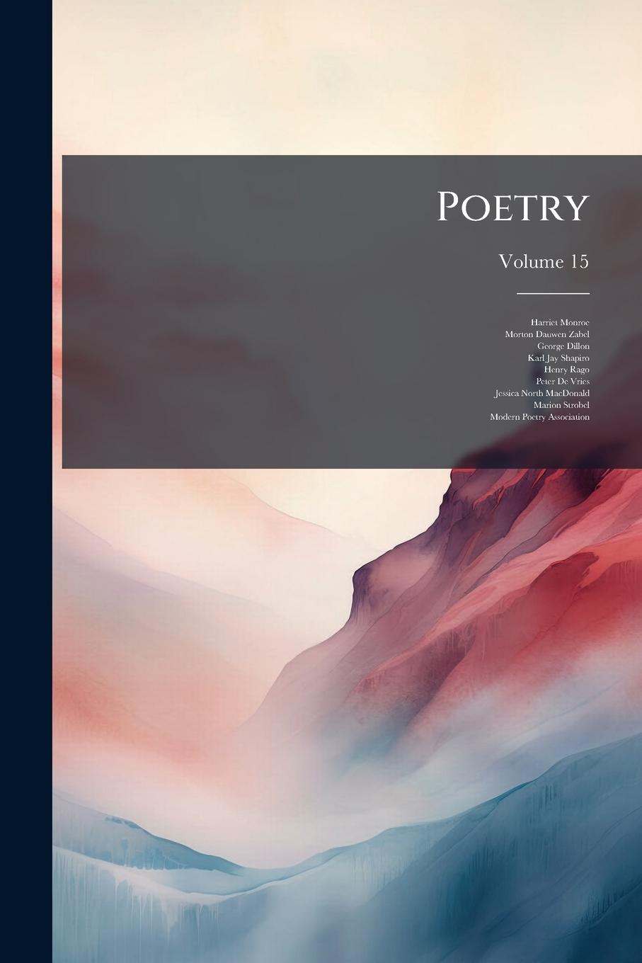 Buch Poetry George Dillon