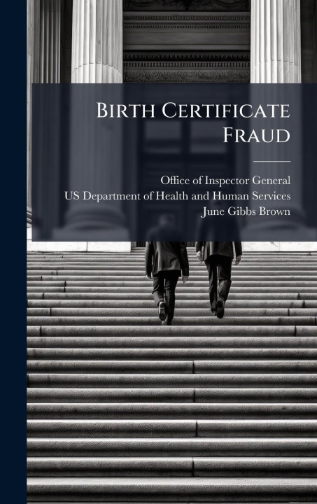 Kniha Birth Certificate Fraud 