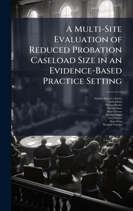 Kniha A Multi-Site Evaluation of Reduced Probation Caseload Size in an Evidence-Based Practice Setting William Rhodes