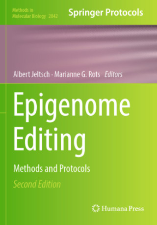 Kniha Epigenome Editing Albert Jeltsch