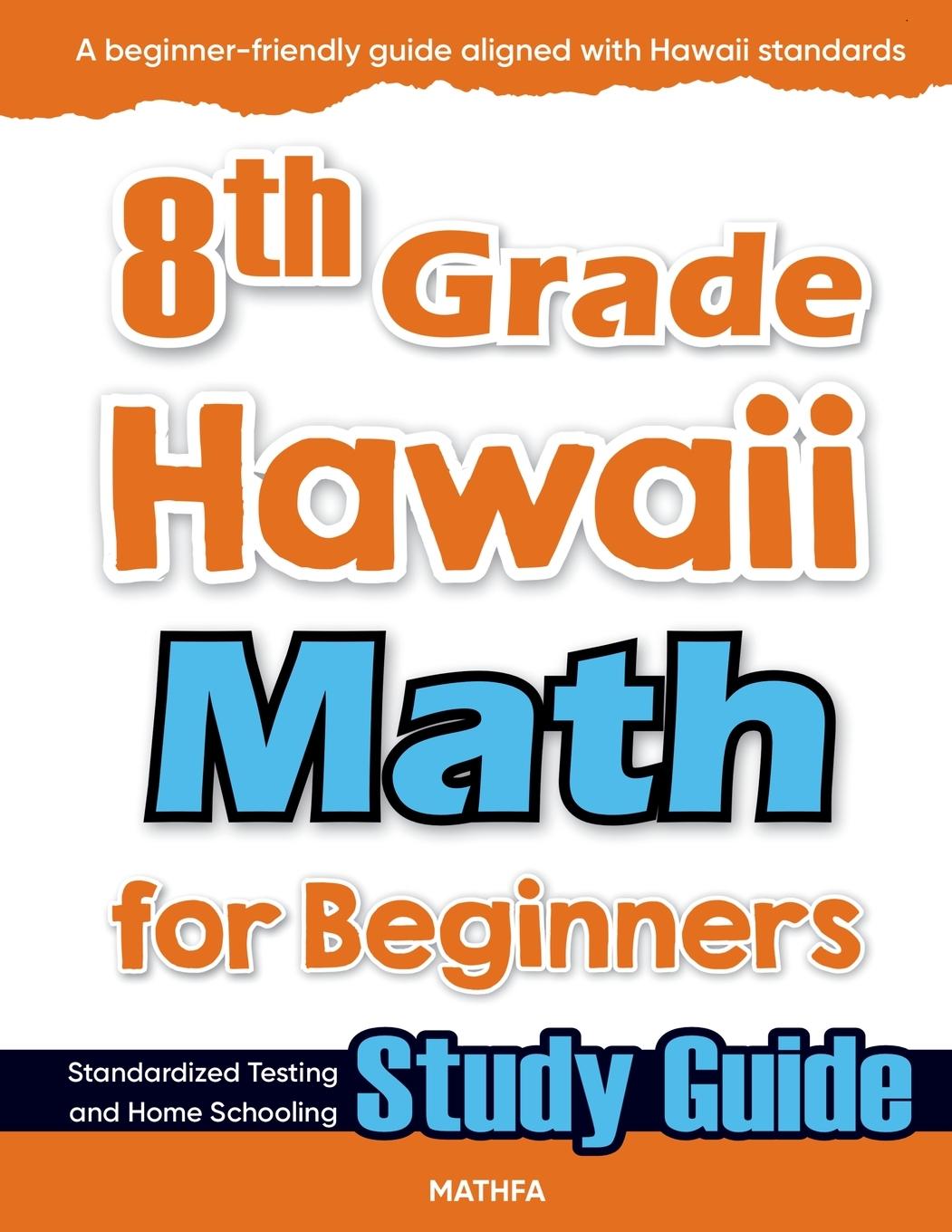 Kniha 8th Grade Hawaii Math for Beginners 