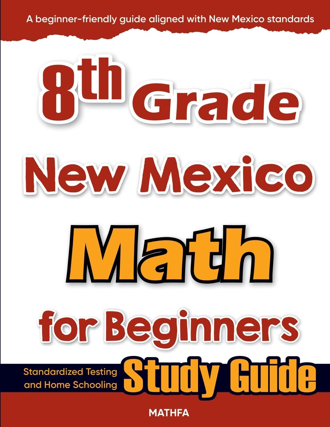 Kniha 8th Grade New Mexico Math for Beginners 