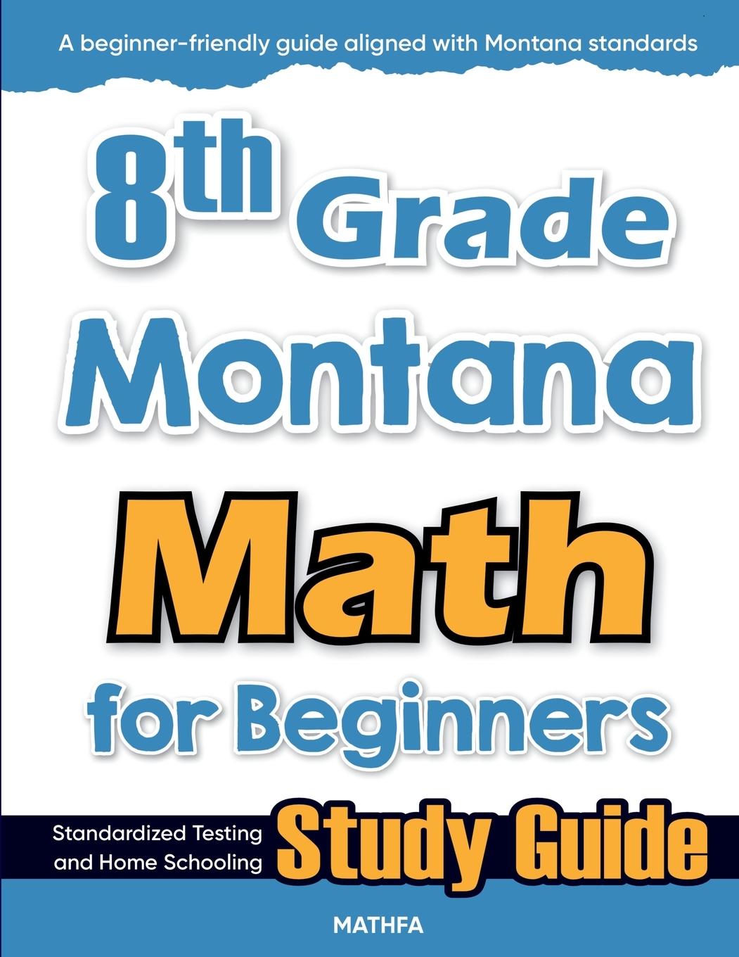 Kniha 8th Grade Montana Math for Beginners 