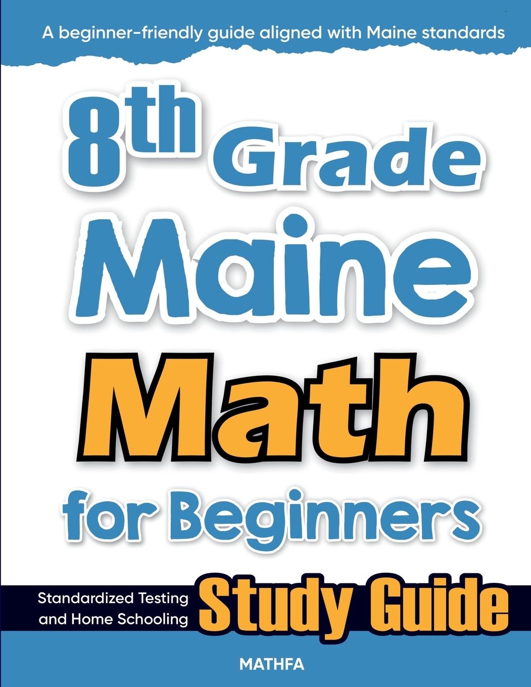 Kniha 8th Grade Maine Math for Beginners 