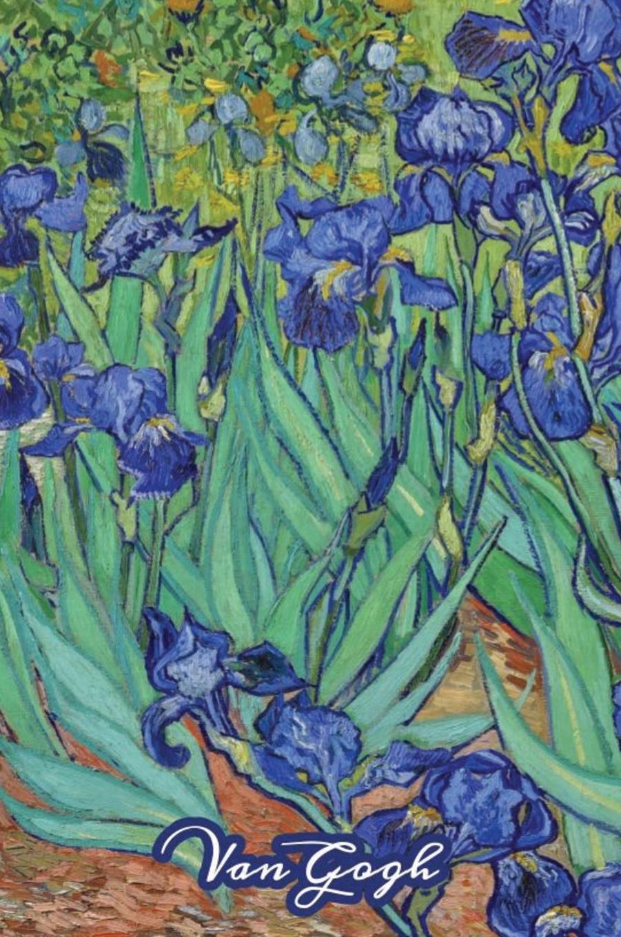 Livro Irises Van Gogh Note Book 