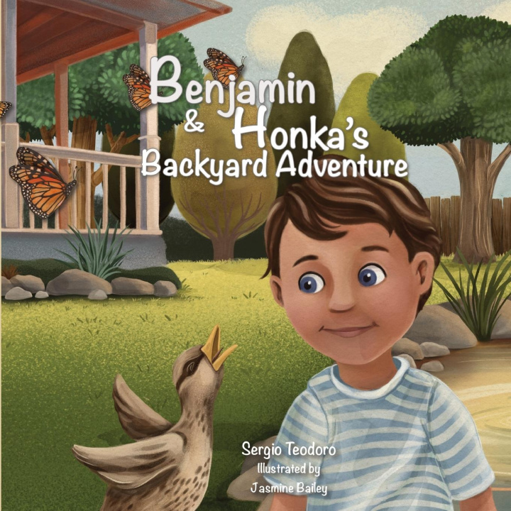 Kniha Benjamin & Honka's Backyard Adventure Sergio Teodoro