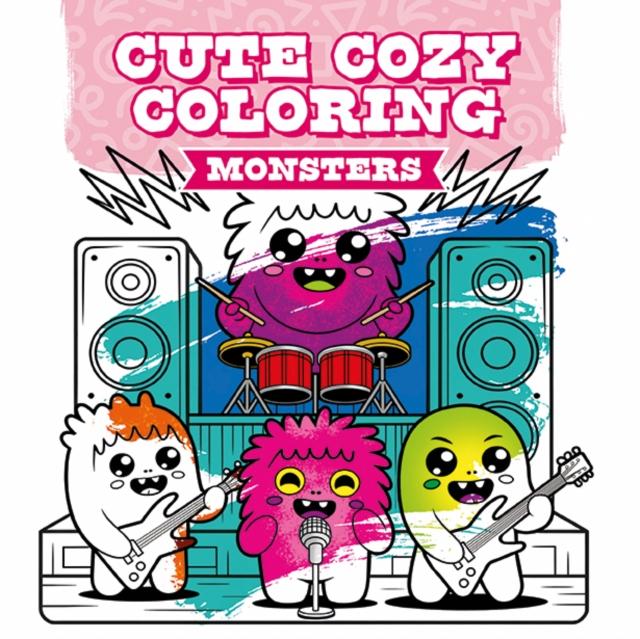 Книга Cute Cozy Coloring: Monsters GMC Publications