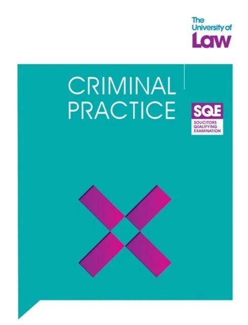 Kniha SQE Criminal Practice 5e University of Law