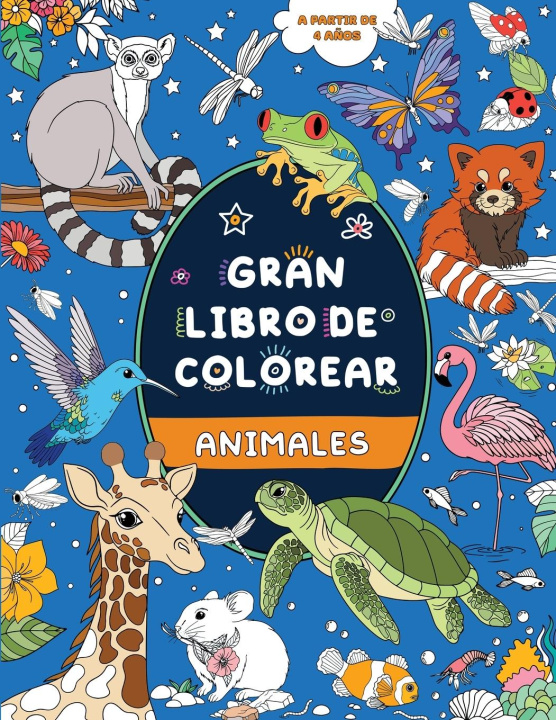 Kniha Gran libro de colorear 