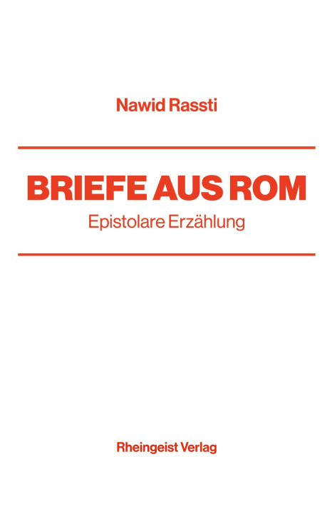 Kniha Briefe aus Rom Nawid Rassti