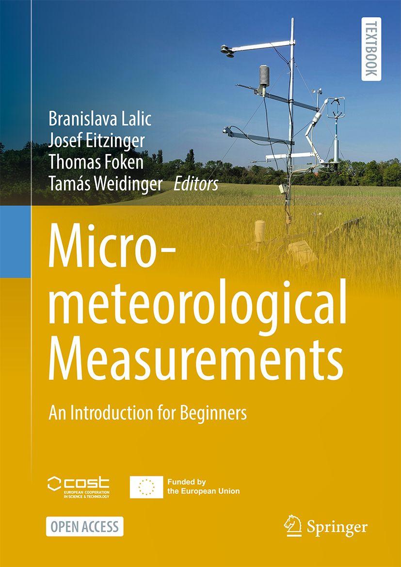Buch Micrometeorological Measurements Branislava Lalic