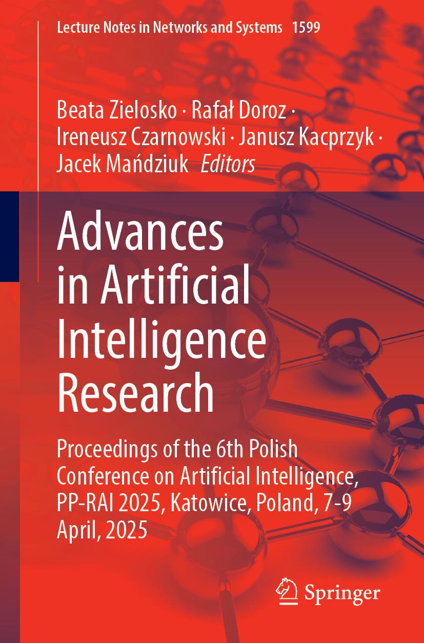 Βιβλίο Advances in Artificial Intelligence Research Rafa¿ Doroz
