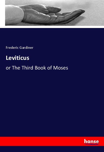 Book Leviticus Frederic Gardiner