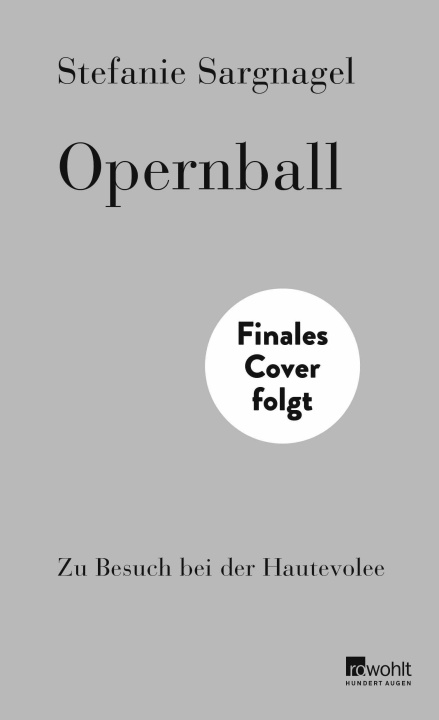 Libro Opernball Stefanie Sargnagel