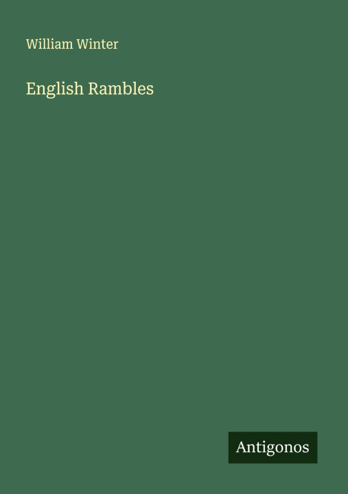 Knjiga English Rambles 