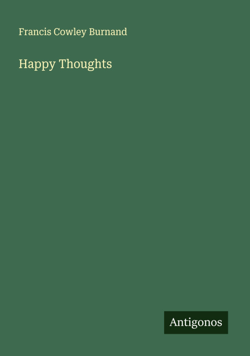 Kniha Happy Thoughts 