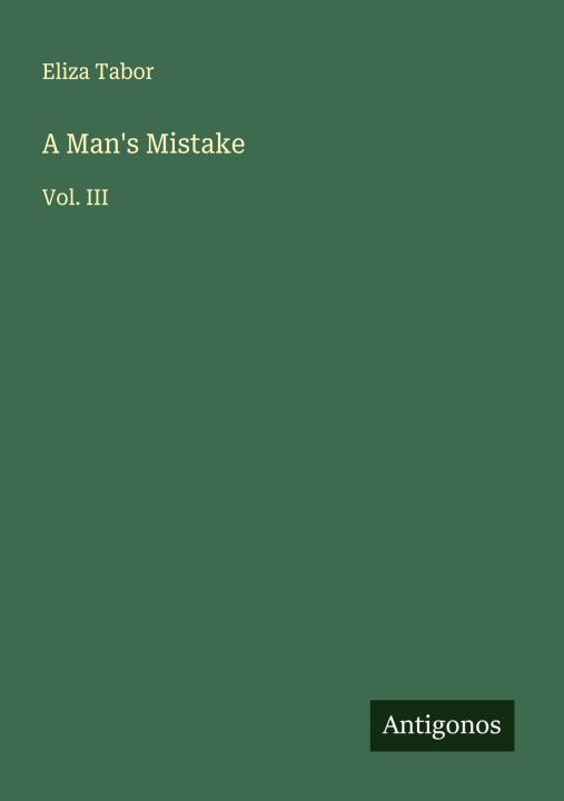 Kniha A Man's Mistake 