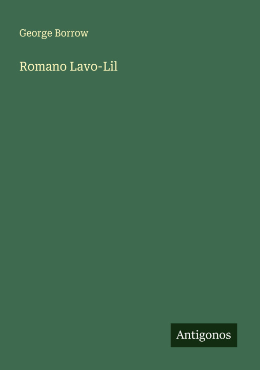 Kniha Romano Lavo-Lil 