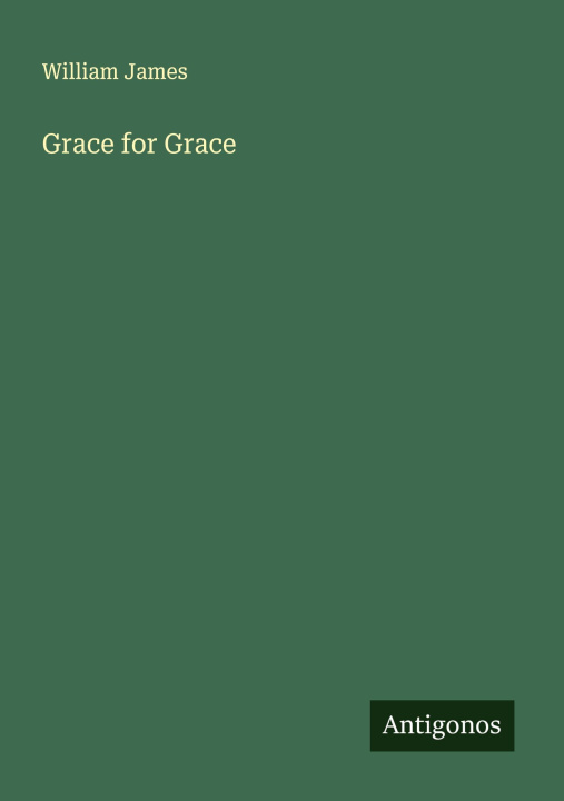 Kniha Grace for Grace 