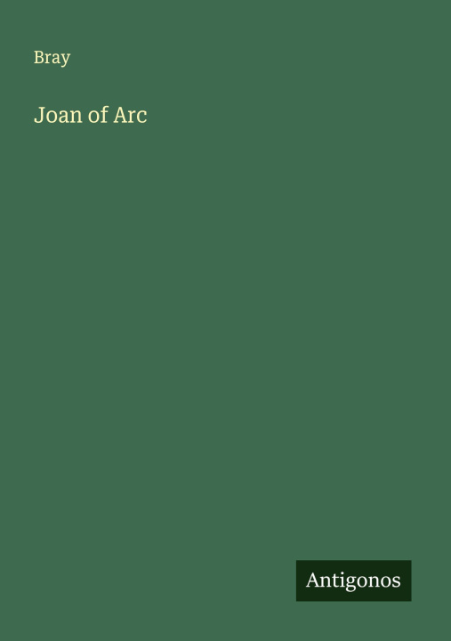 Kniha Joan of Arc 