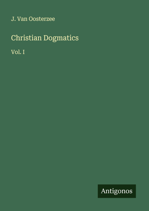Kniha Christian Dogmatics 