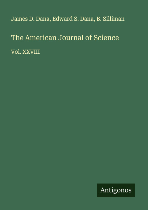 Knjiga The American Journal of Science Edward S. Dana