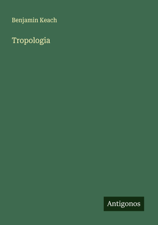 Kniha Tropologia 