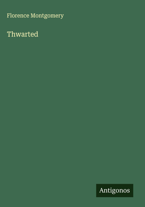 Kniha Thwarted 