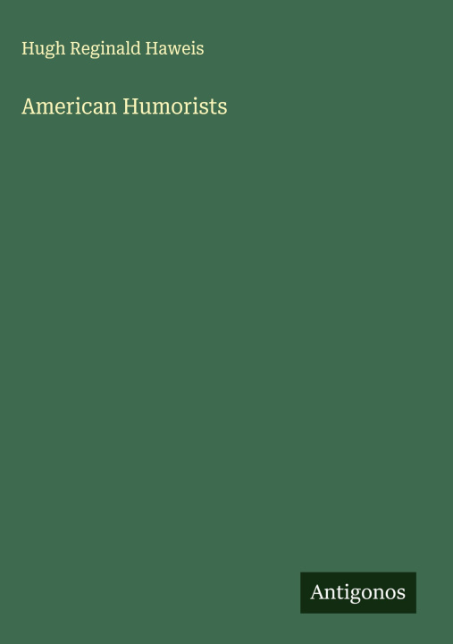 Kniha American Humorists 