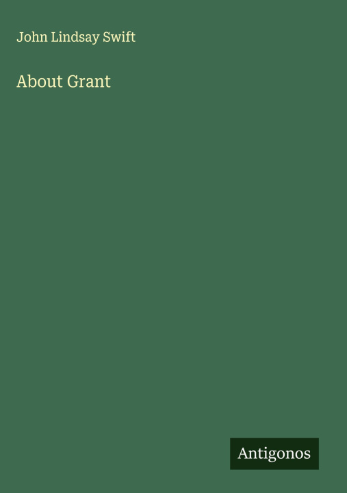 Kniha About Grant 
