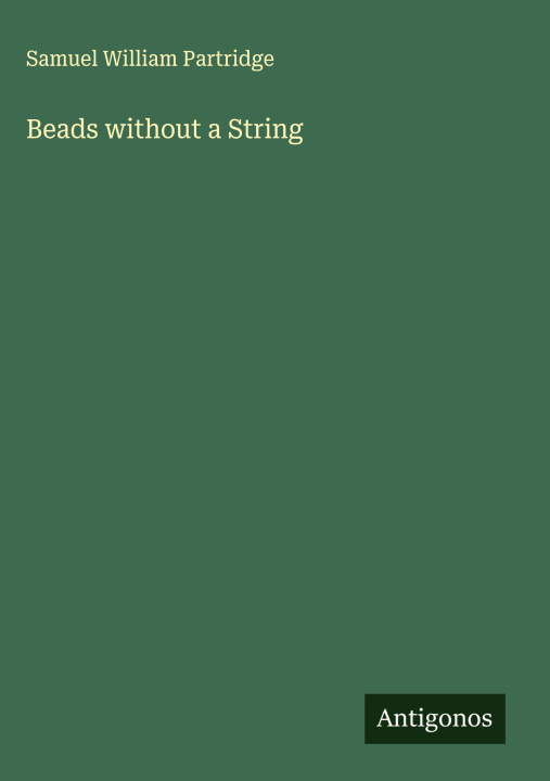 Kniha Beads without a String 