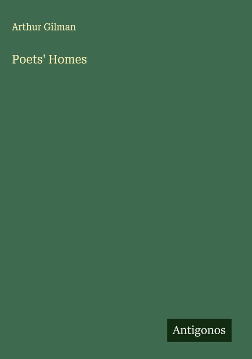 Kniha Poets' Homes 