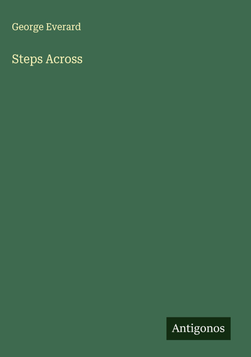 Kniha Steps Across 