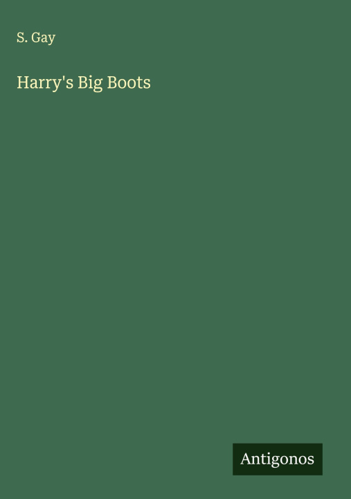 Kniha Harry's Big Boots 