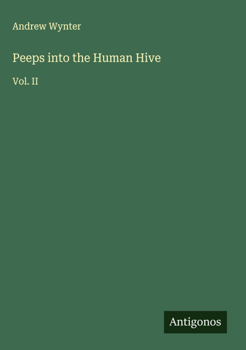 Kniha Peeps into the Human Hive 