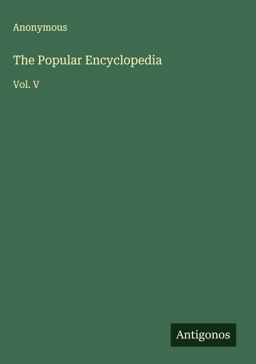 Kniha The Popular Encyclopedia 